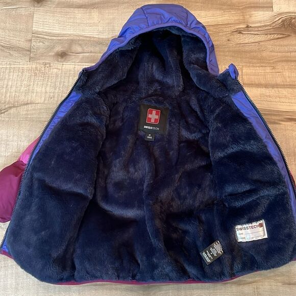 Swiss Tech vintage style kids puffer size 3T - Picture 3 of 7